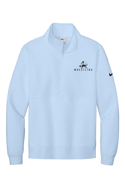 B-CC Wrestling DTF Nike Club Fleece Sleeve Swoosh 1/2-Zip