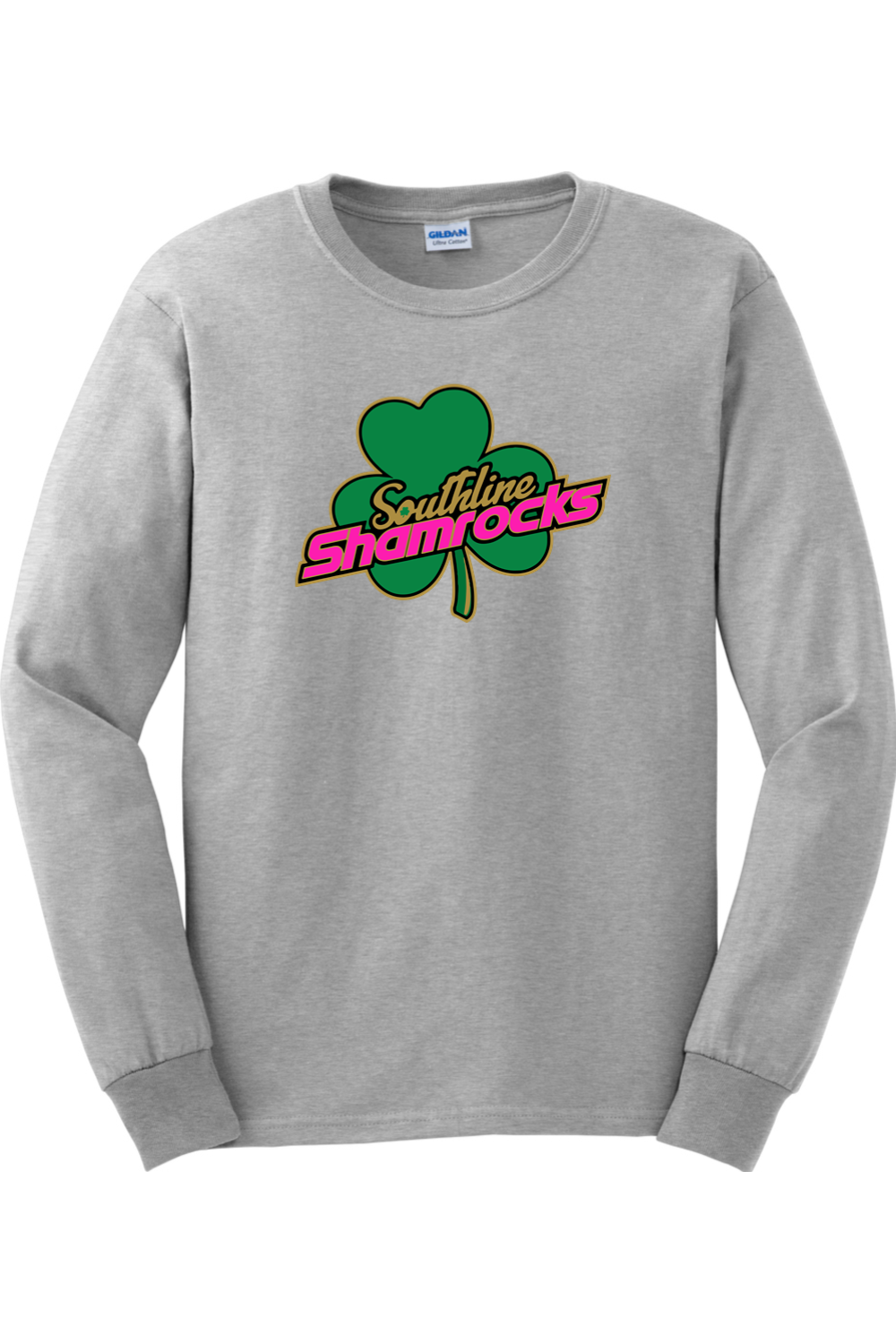 Shamrocks Softball Gildan Ultra Cotton Long Sleeve T-Shirt