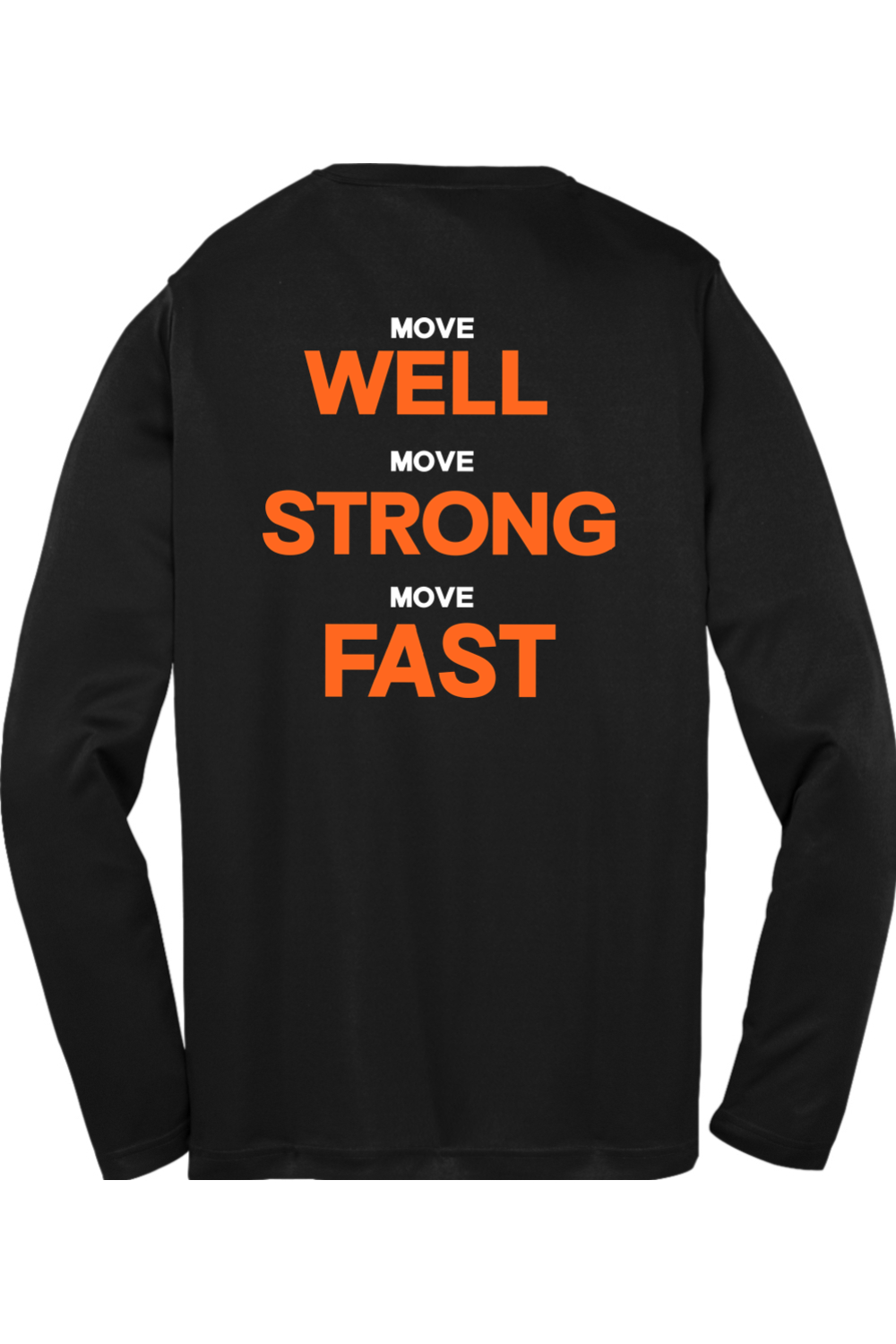 Bulldog Power DTF Youth Long Sleeve Performance Tee