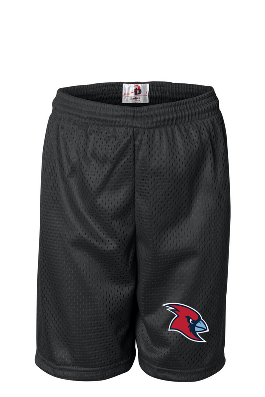 Marion Redbirds Baseball Youth Pro Mesh 6" Shorts