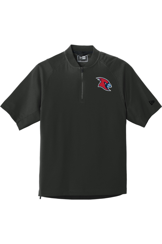 Marion Redbirds Baseball Cage Short Sleeve 1/4-Zip Jacket