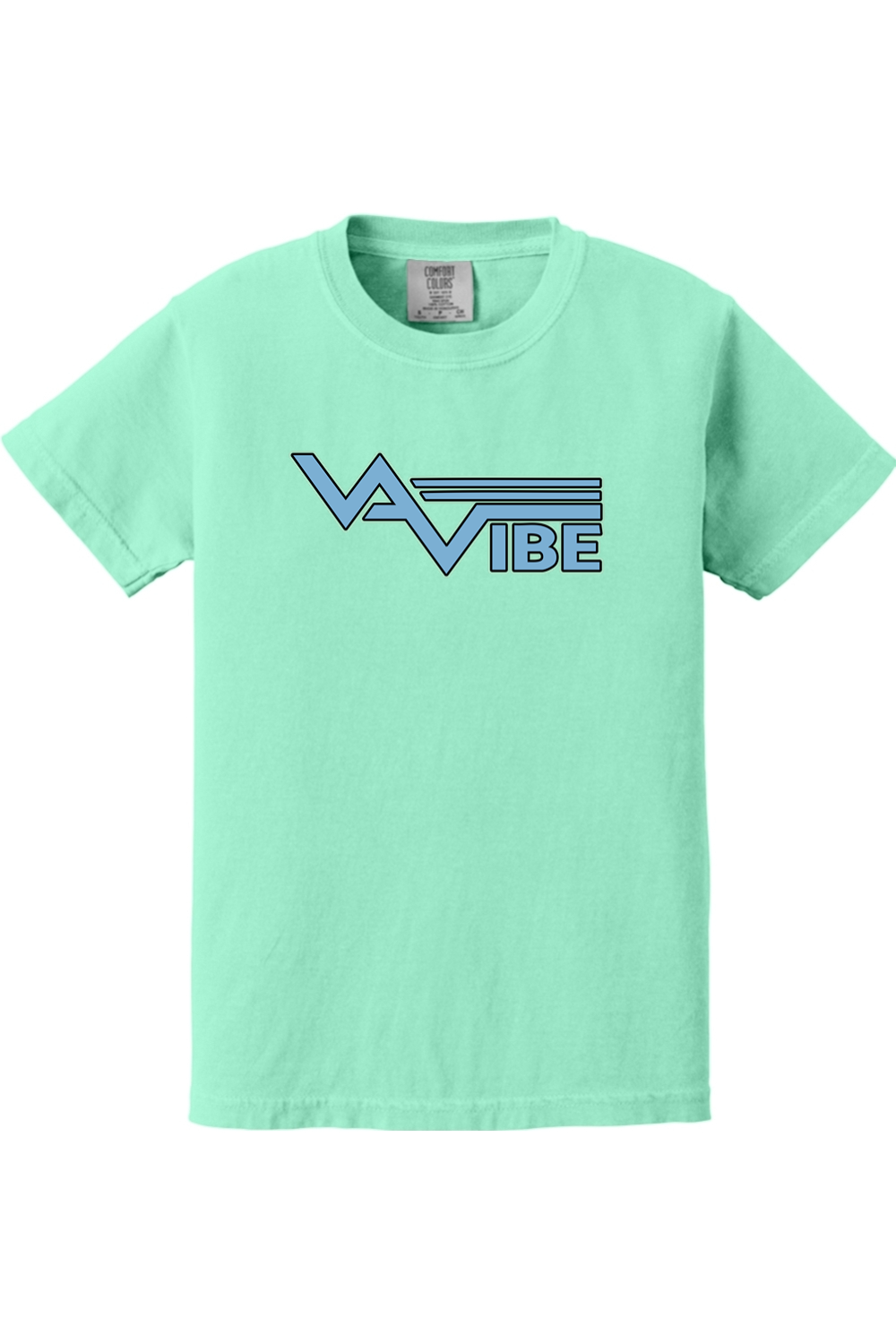 VA Vibe Softball DTF Comfort Colors Youth Midweight Ring Spun Tee