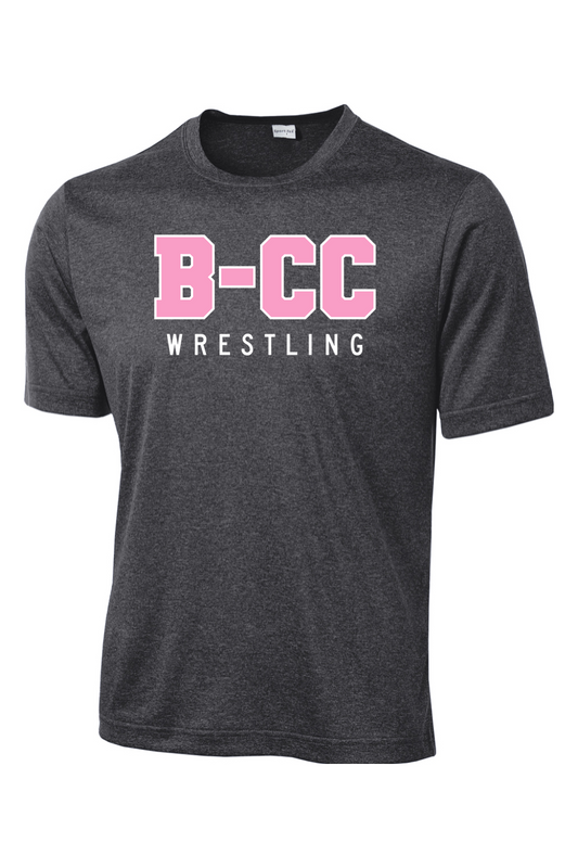 B-CC Wrestling DTF Heather Contender Tee