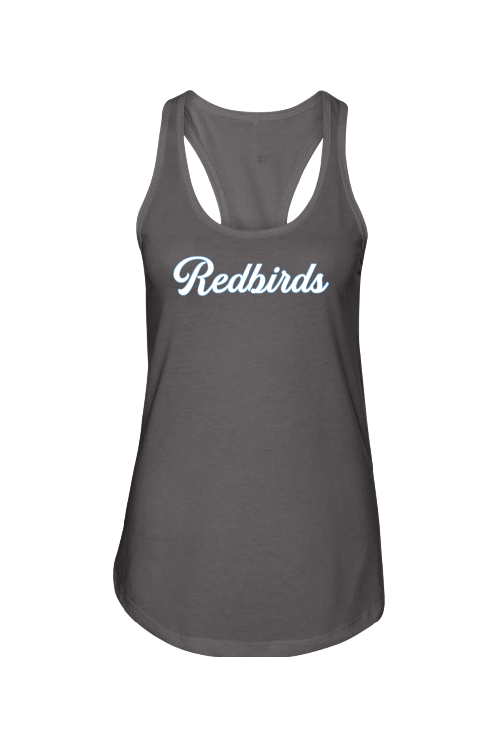 Marion Redbirds Baseball Ladies Racerback Tank