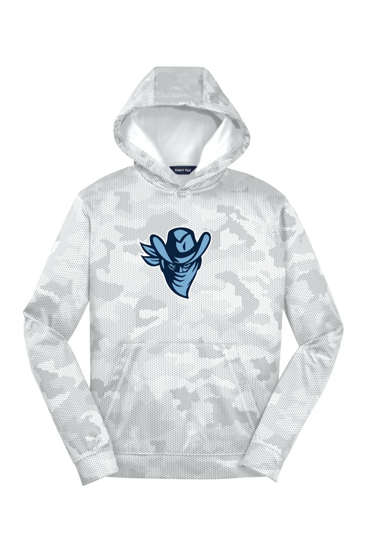 Outlaws Baseball Youth CamoHex Fleece Hooded Pullover