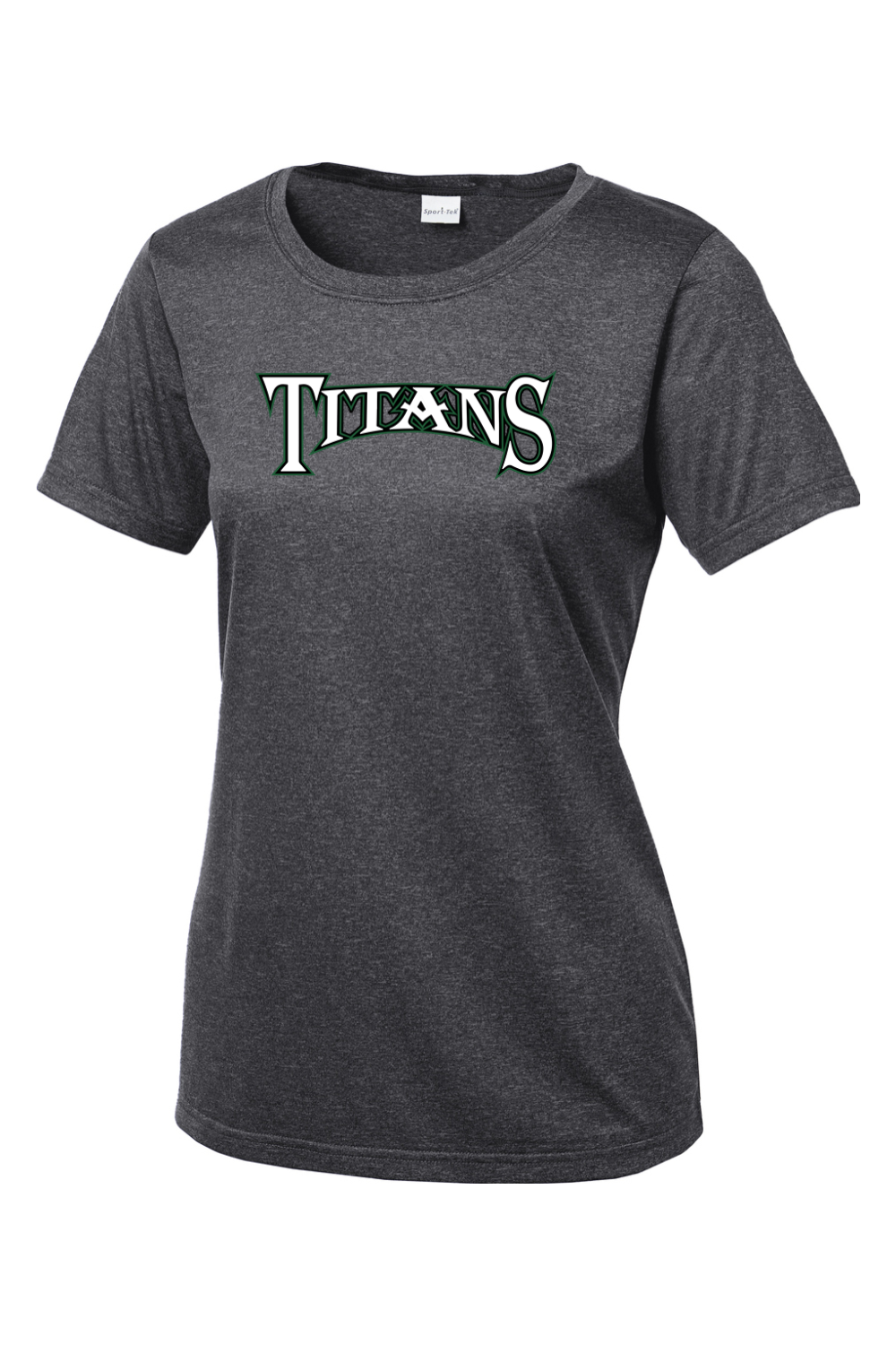 Sport-Tek Ladies Heather Contender Scoop Neck Tee