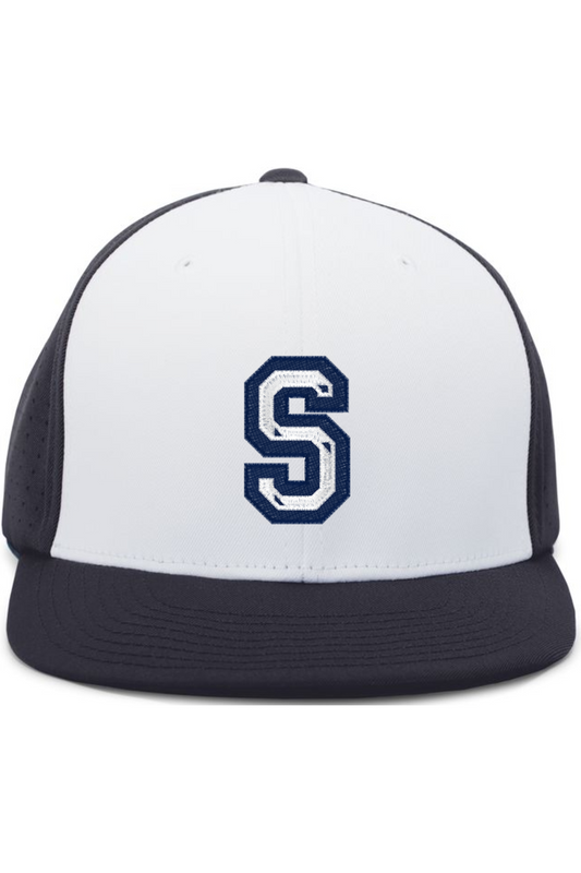 Sluggers Sports Academy Perforated Performance Flexfit Cap