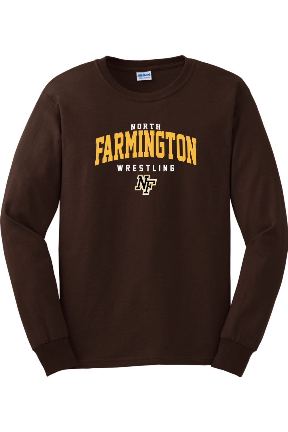 North Farmington Wrestling DTF Ultra Cotton Long Sleeve T-Shirt
