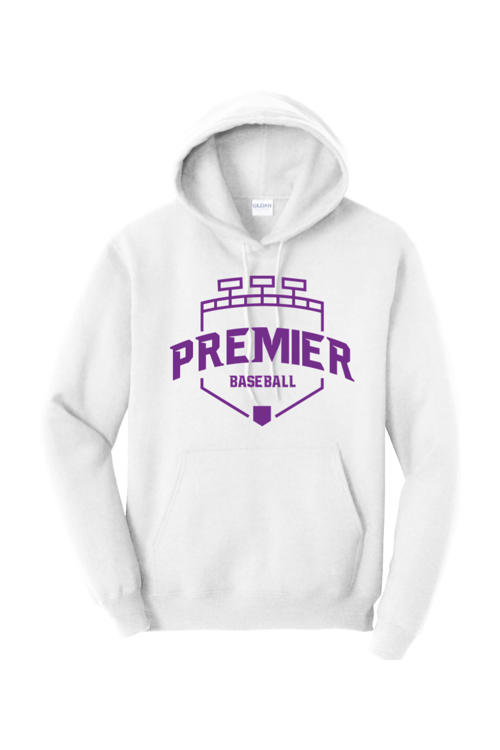 Premier Baseball AZ Hooded Sweatshirt - Purple Logo
