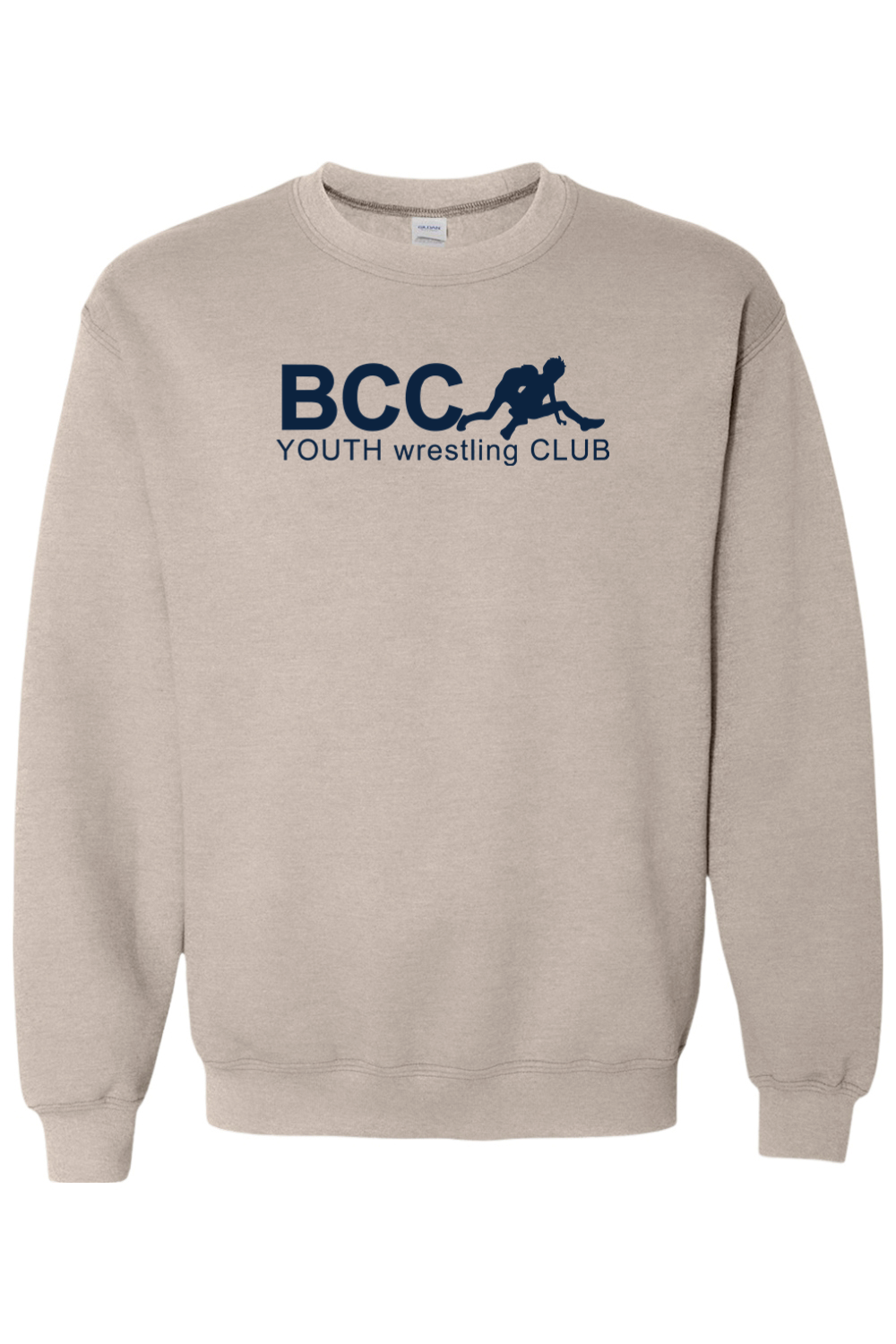 BCC Youth Wrestling Heavy Blend Crewneck Sweatshirt