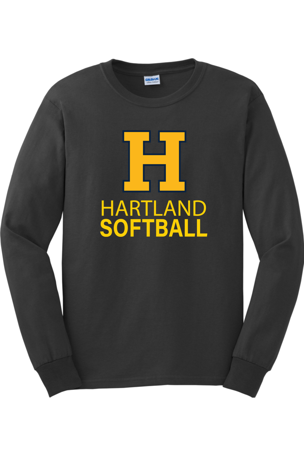 Hartland Softball Cotton Long Sleeve T-Shirt