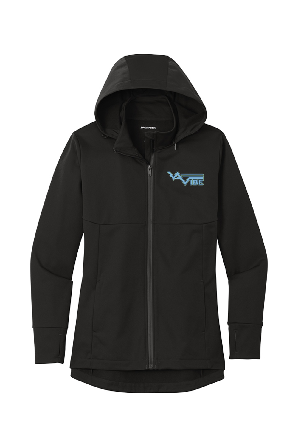 VA Vibe Softball Ladies Hooded Soft Shell Jacket