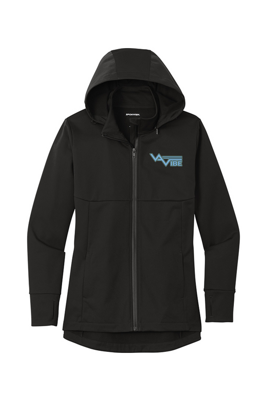 VA Vibe Softball Ladies Hooded Soft Shell Jacket