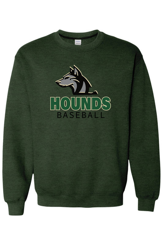 Hounds Baseball Heavy Blend Crewneck Sweatshirt
