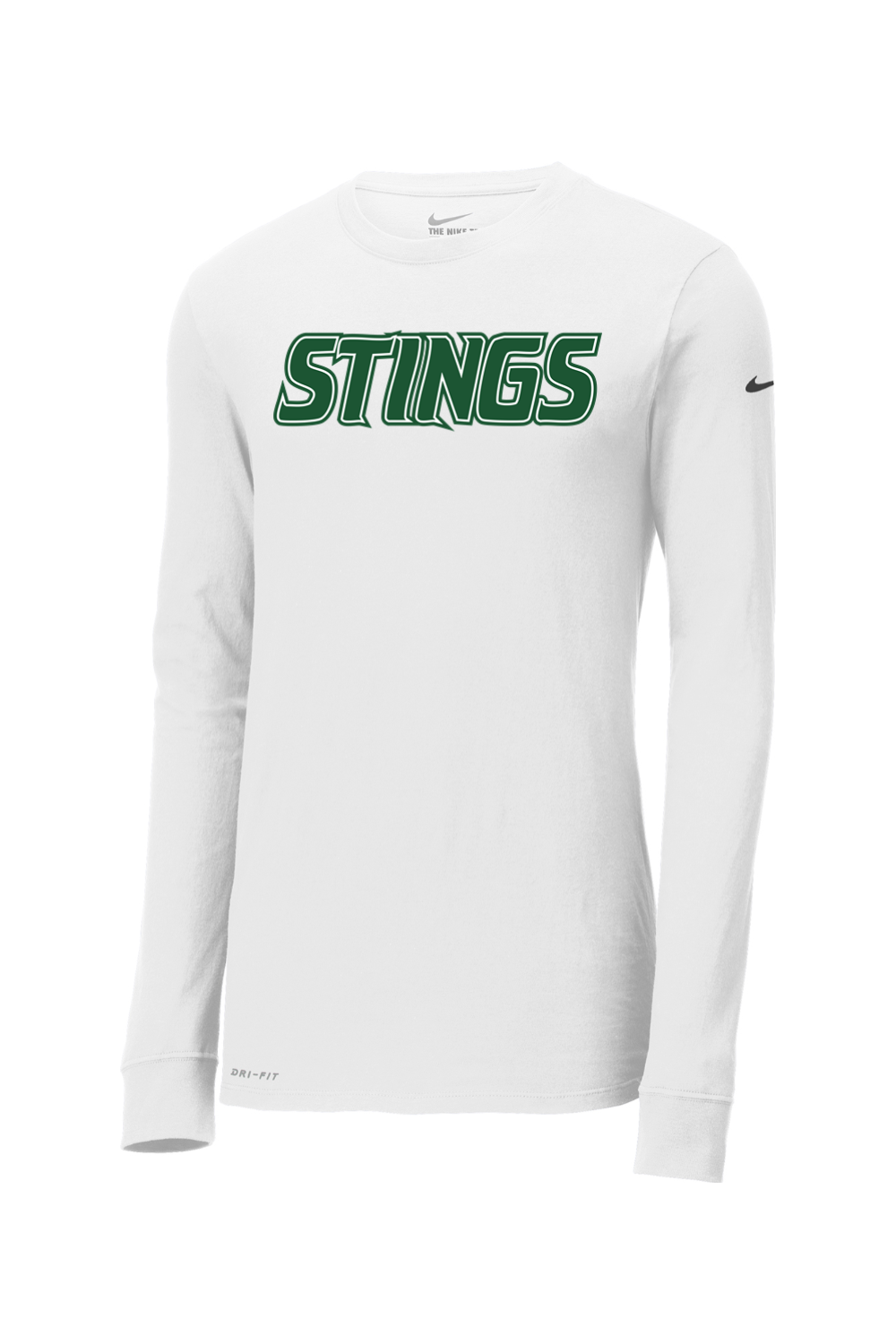 Williamston Stings Nike Dri-FIT Cotton/Poly Long Sleeve Tee