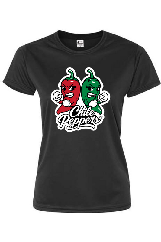 ABQ Chili Peppers Women’s Performance T-Shirt