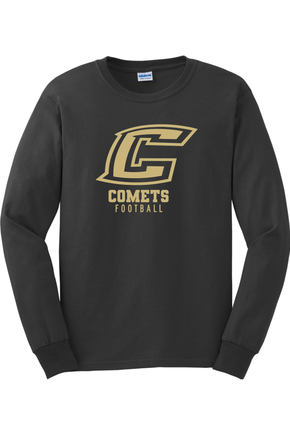 Comets Football DTF Ultra Cotton Long Sleeve T-Shirt