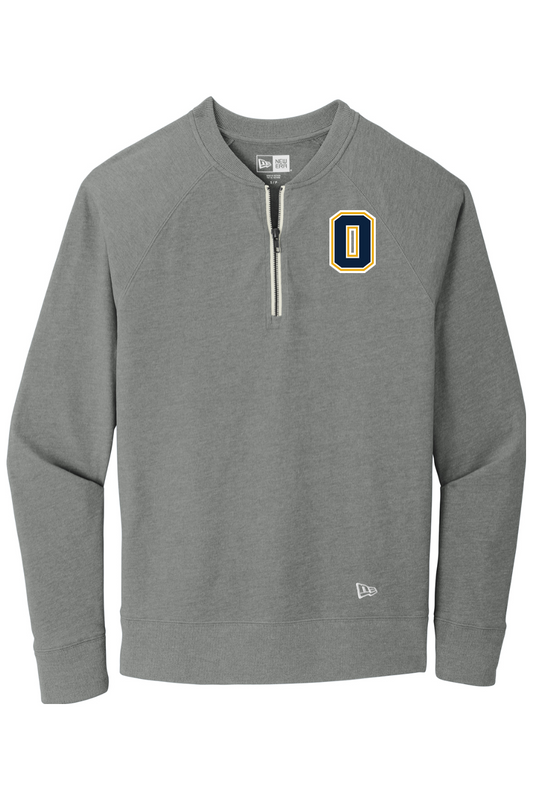 Oxford Wildcats Baseball Sueded Cotton Blend 1/4-Zip Pullover