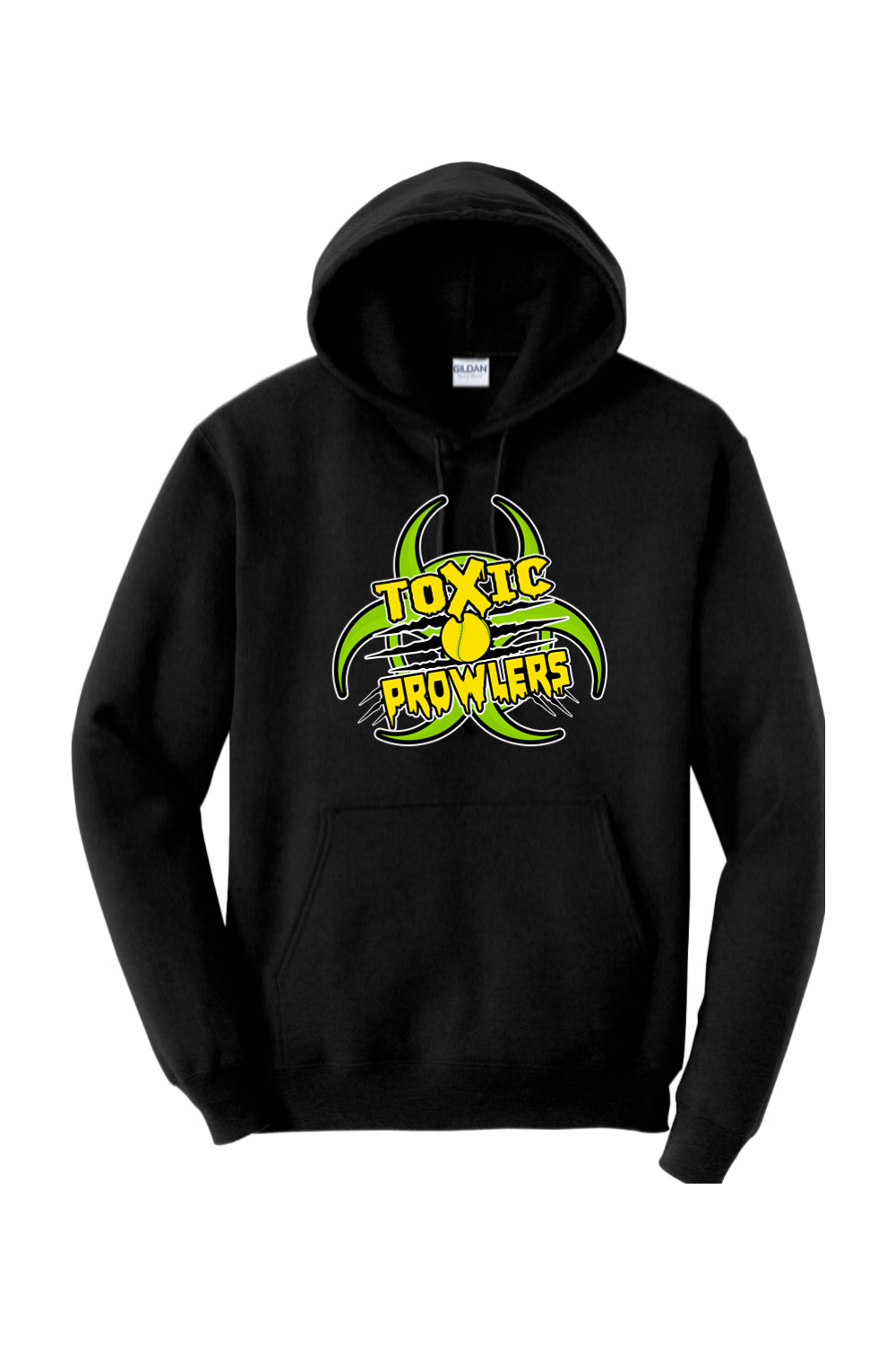 Toxic Prowlers Softball Heavy Blend Hooded Sweatshirt