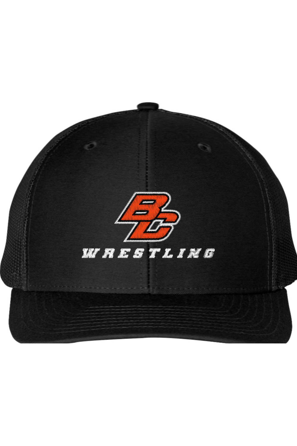 BC Youth Boys Wrestling Embroidered Snapback Trucker Cap