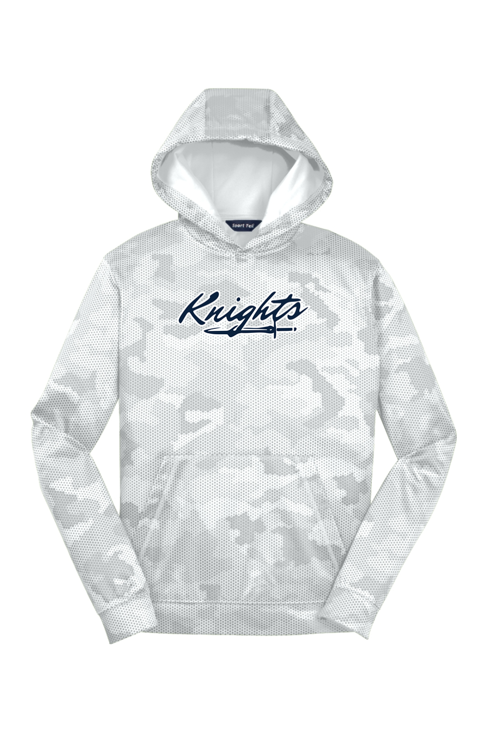 Youth Sport-Tek Sport-Wick CamoHex Fleece Hooded Pullover