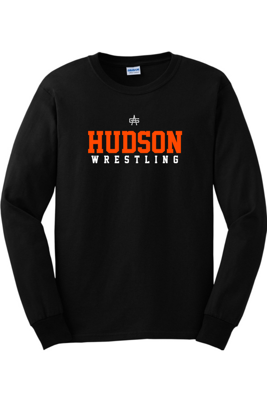 Hudson Wrestling DTF Ultra Cotton Long Sleeve T-Shirt