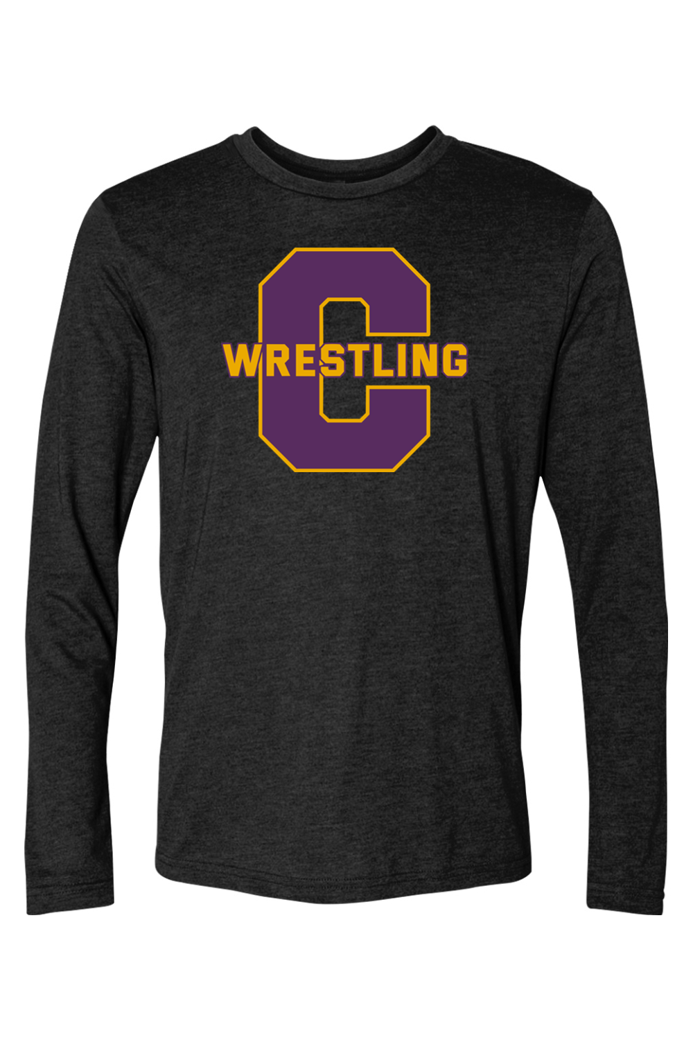 Caro Wrestling DTF Triblend Long Sleeve Crew