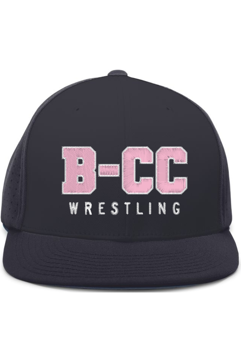 B-CC Wrestling Embroidery Perforated F3 Performance Flexfit Cap