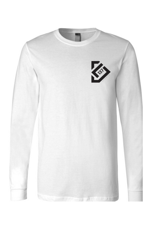 L137 Sports Unisex Long Sleeve Tee - Black Logo