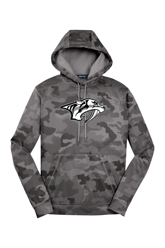 Plymouth Wrestling CamoHex Fleece Hooded Pullover