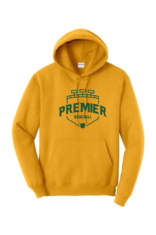 Premier Baseball OR Hooded Sweatshirt - Green Logo