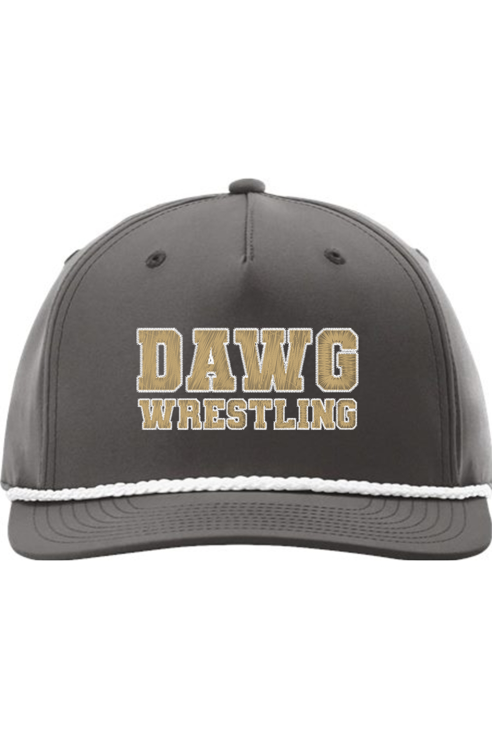 Otsego Middle School Wrestling Embroidered Richardson Five Panel Classic Rope Cap