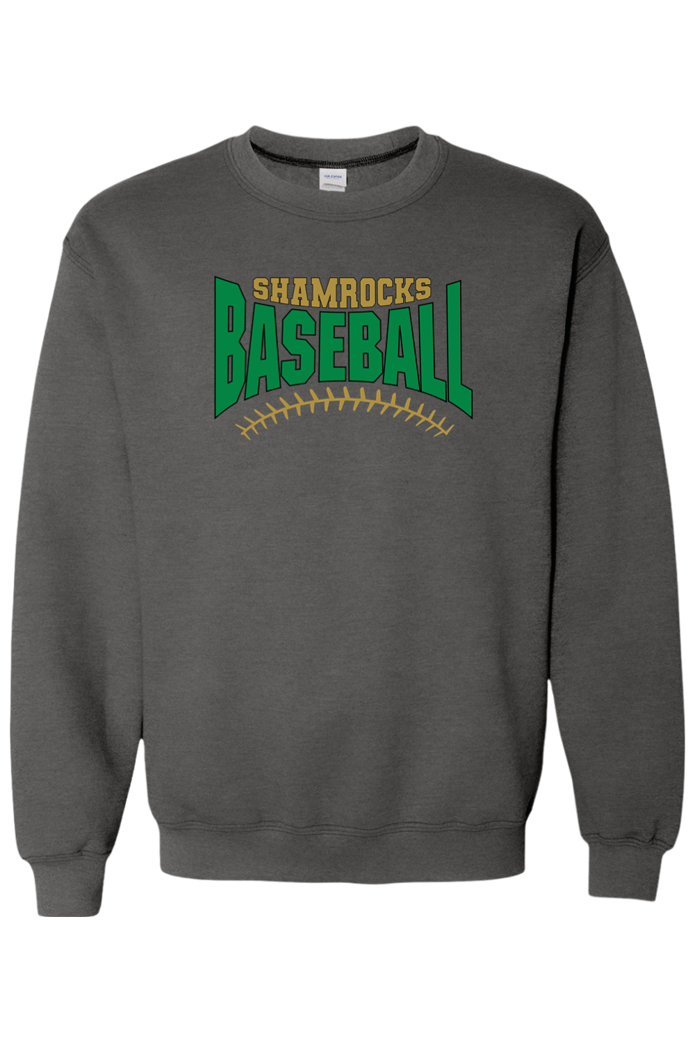 Shamrocks Baseball Heavy Blend Crewneck Sweatshirt