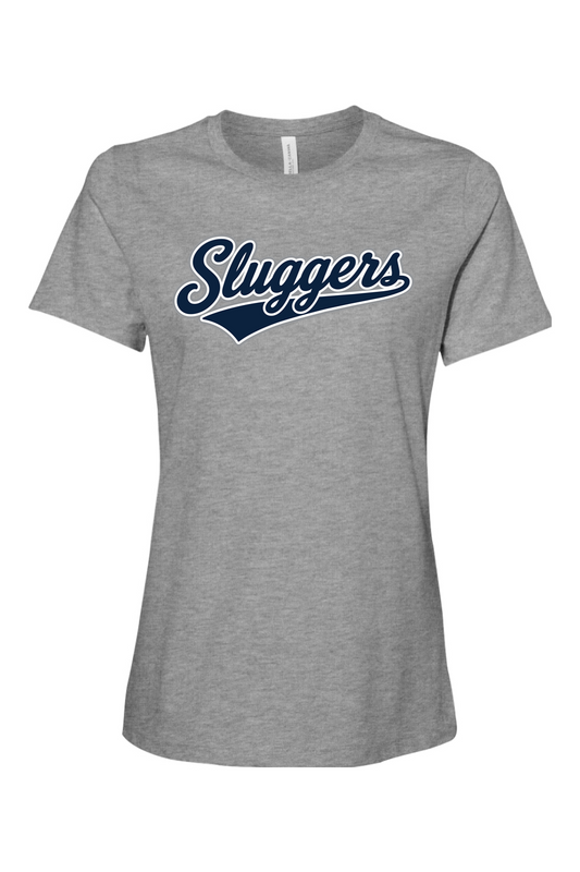 Sluggers Academy DTF Women’s Relaxed Fit Heather CVC Tee