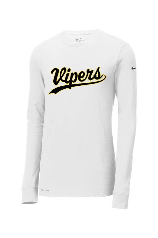 Scottsdale Vipers Baseball Nike Dri-FIT Cotton/Poly Long Sleeve Tee