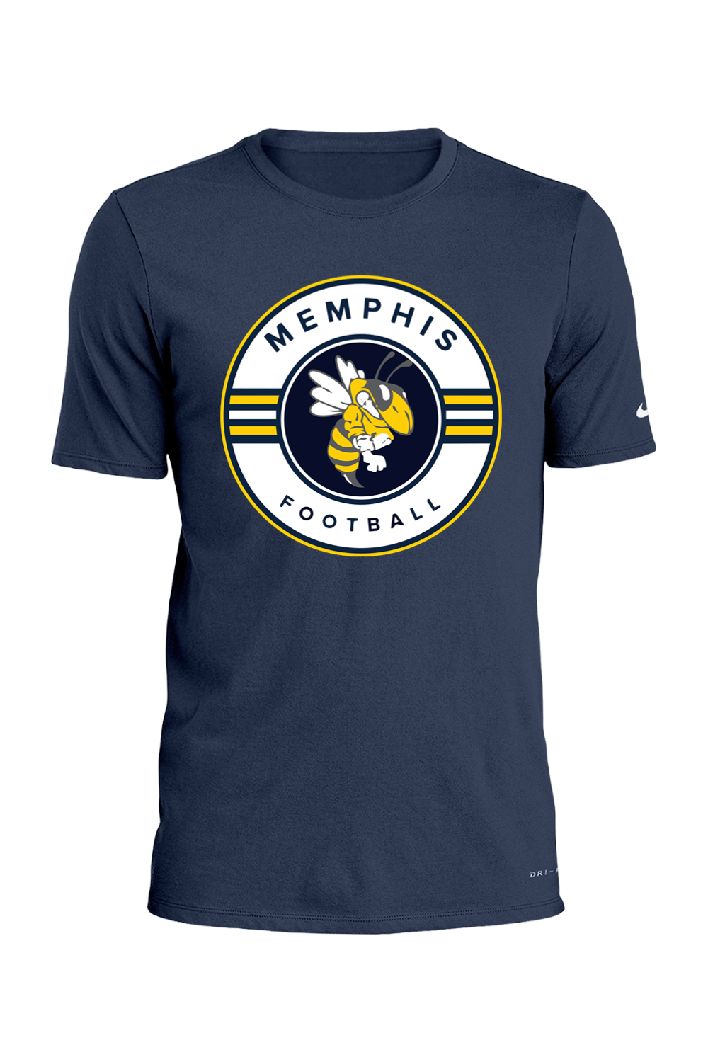 Memphis Football DTF Nike Dri-FIT Cotton/Poly Tee