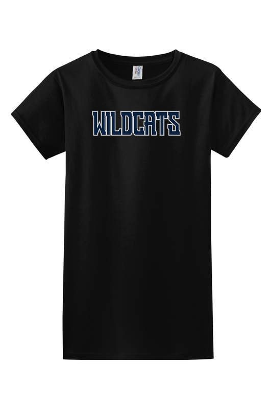 Oxford Wildcats Baseball Softstyle Ladies' T-Shirt