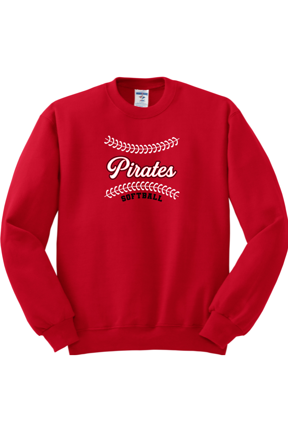 Cardington Pirates Softball DTF NuBlend Crewneck Sweatshirt