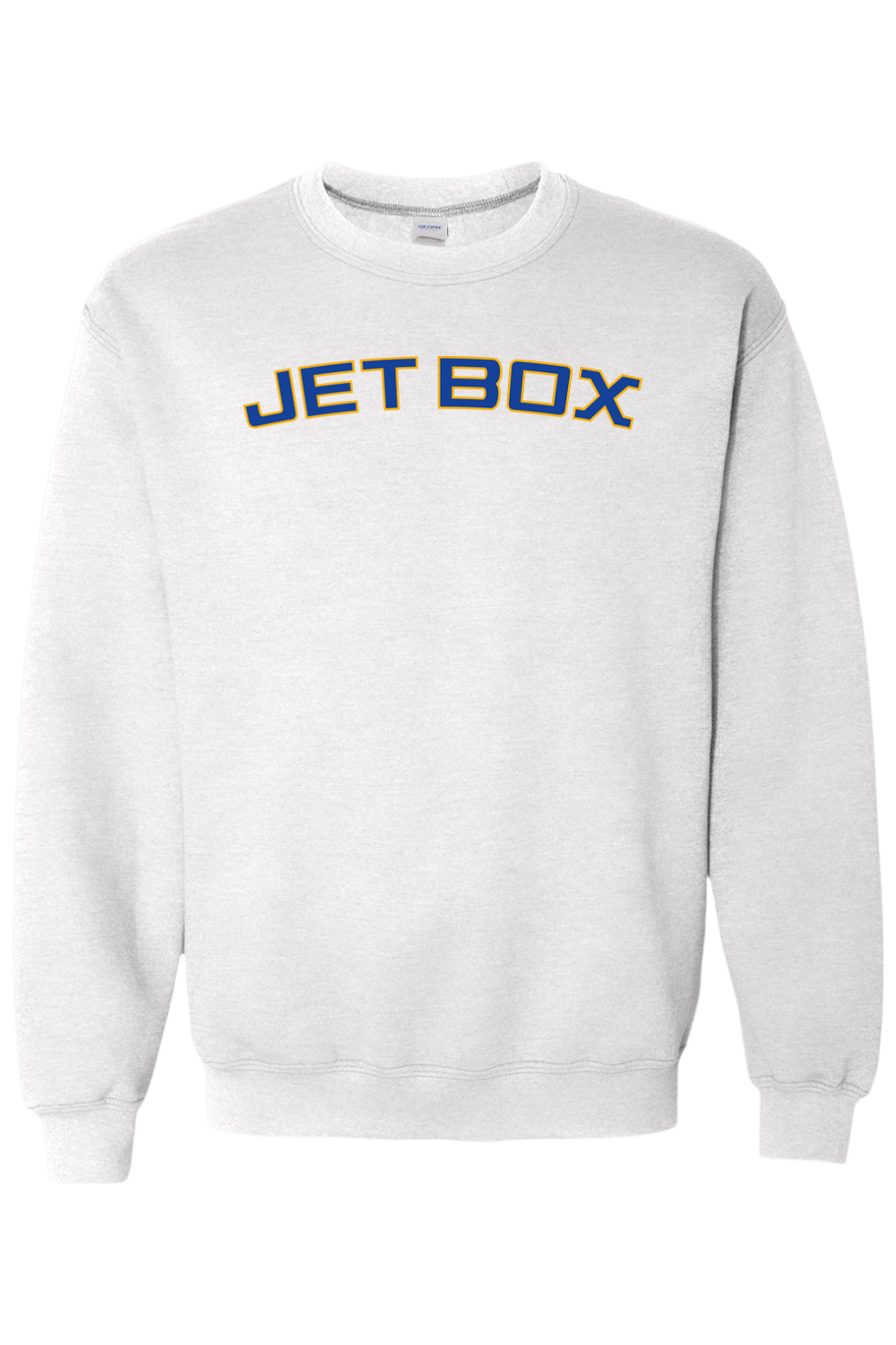 Jet Box Baseball DTF Heavy Blend Crewneck Sweatshirt