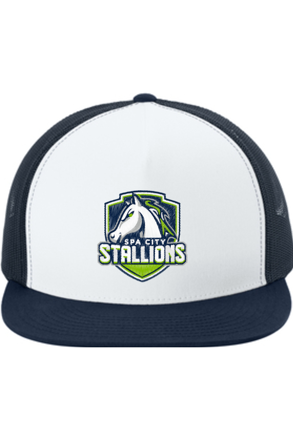 Spa City Stallions 5-Panel Classic Trucker Mesh Back Cap (Fulfill)