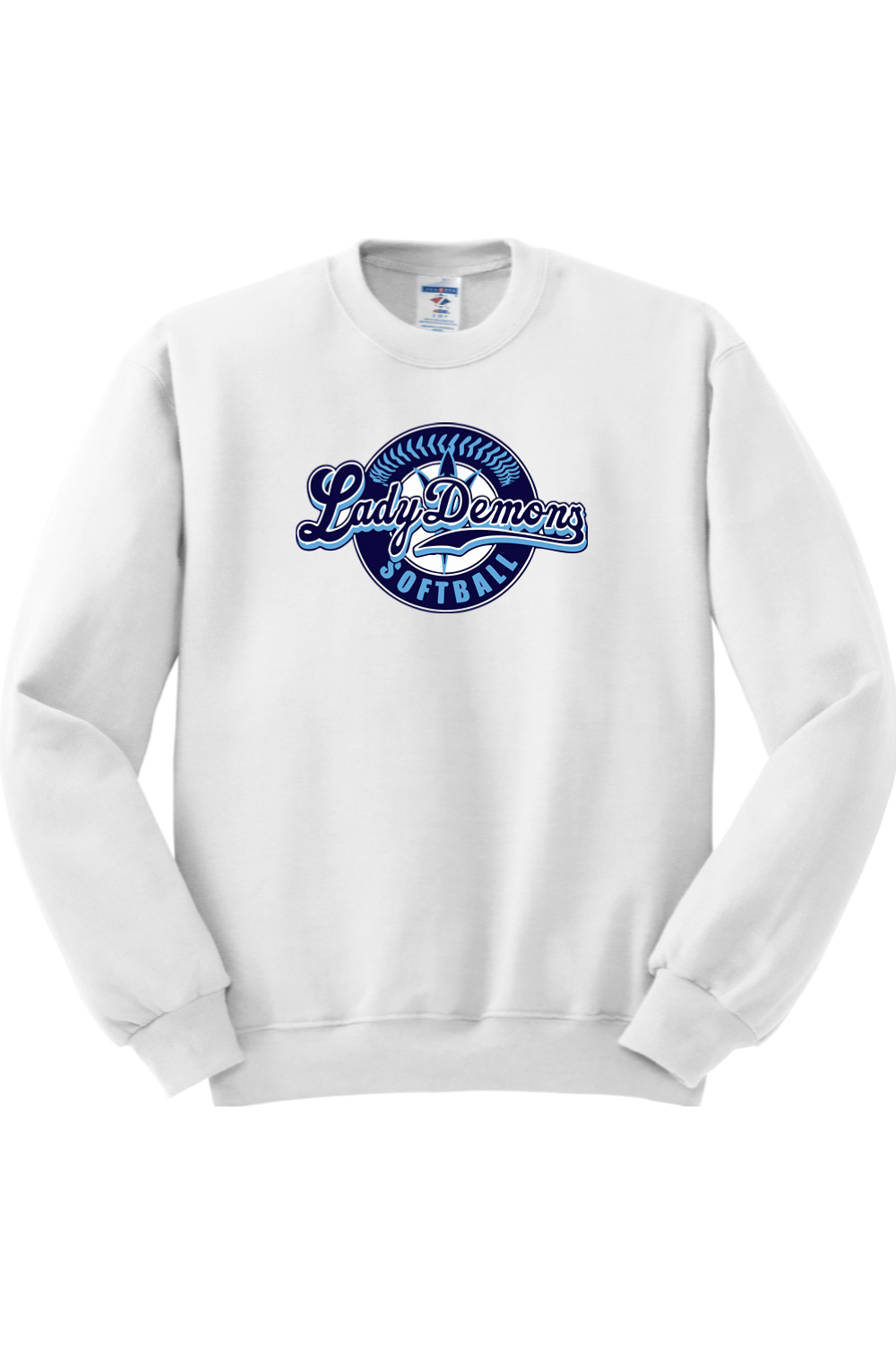 Richmond Lady Demons Men's NuBlend Crewneck Sweatshirt
