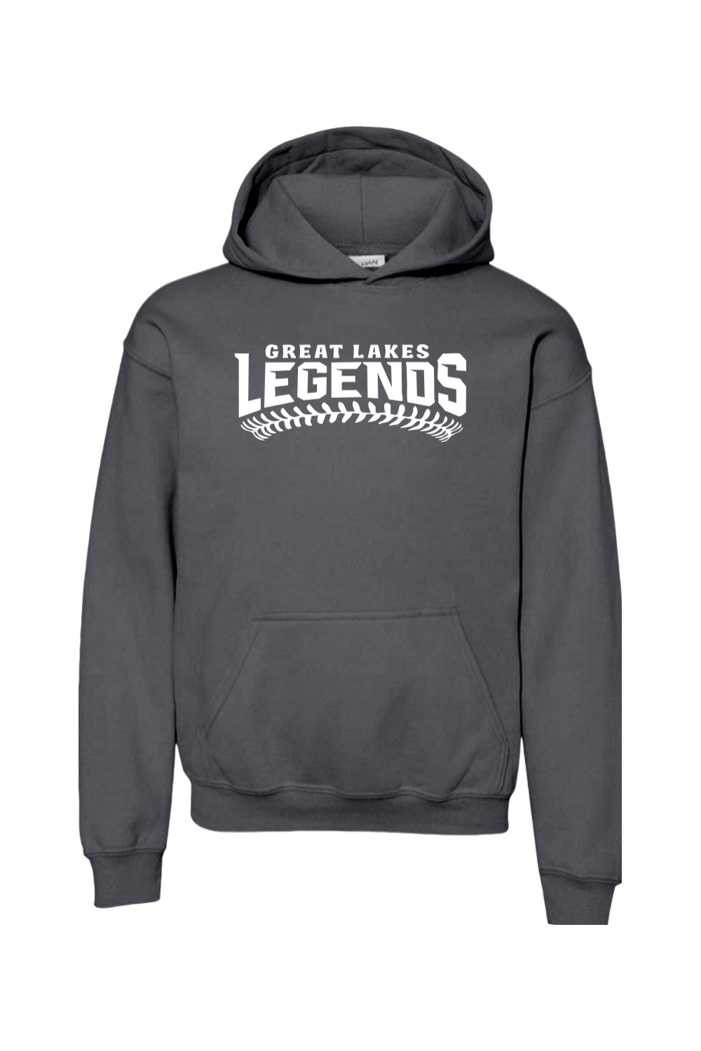Great Lakes Legends Youth Heavy Blend Hooded Sweatshirt