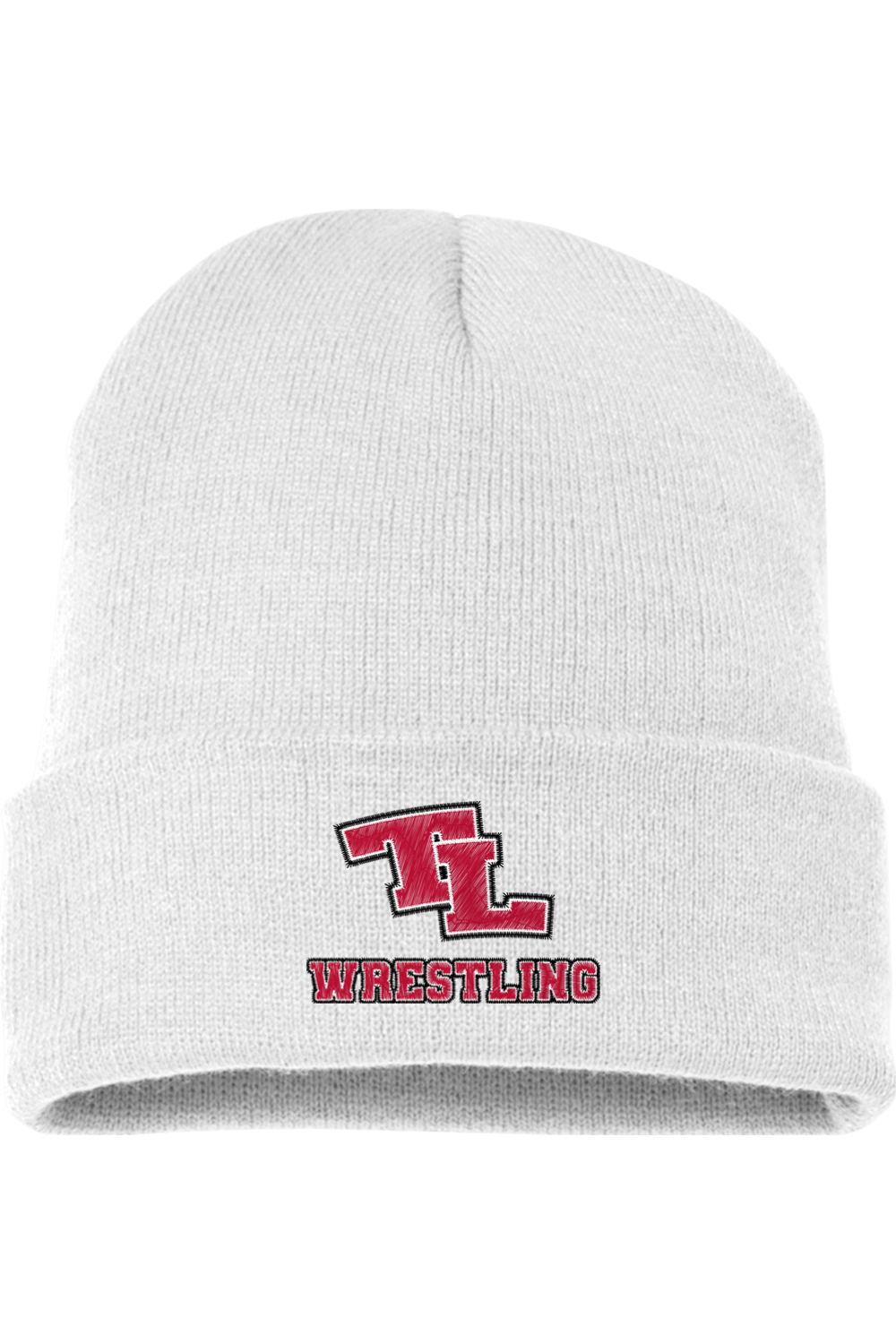 Twin Lakes Wrestling Embroidered Classics Cuffed Beanie