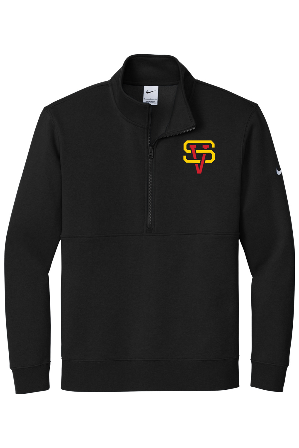 Scottsdale Vipers Baseball Nike Club Fleece Sleeve Swoosh 1/2-Zip
