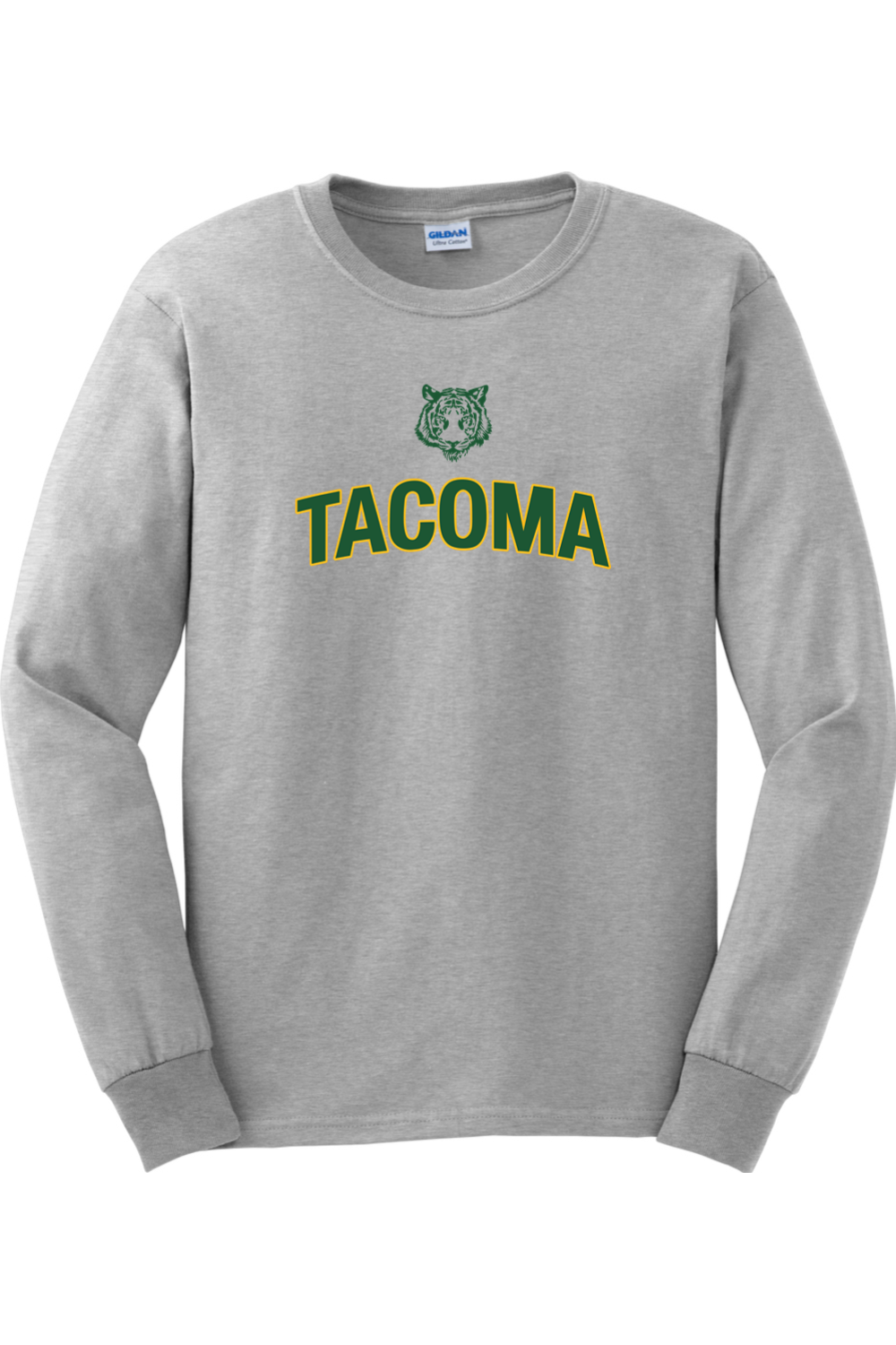 Tacoma Tigers Basketball DTF Ultra Cotton Long Sleeve T-Shirt