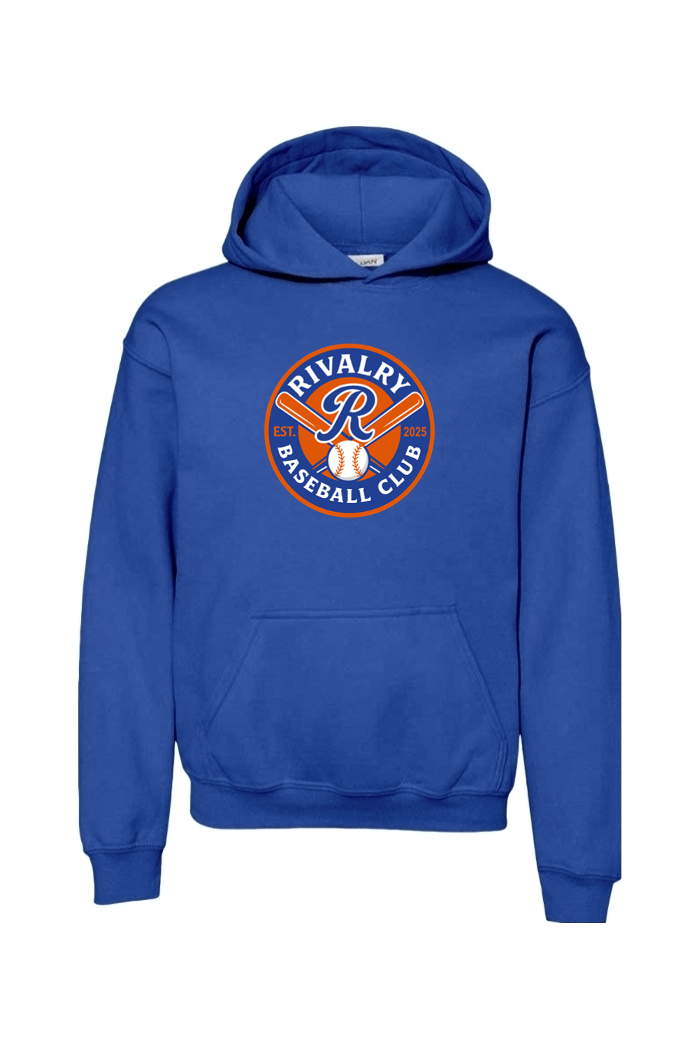 Rivalry Baseball DTF Youth Heavy Blend Hooded Sweatshirt