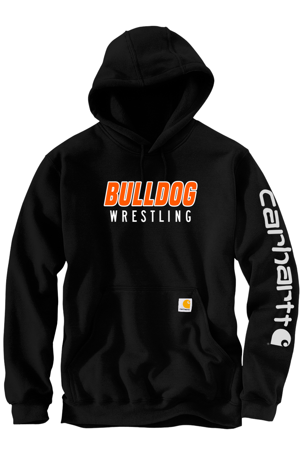 BC Youth Boys Wrestling DTF Carhartt Midweight Hooded Logo Sweatshirt