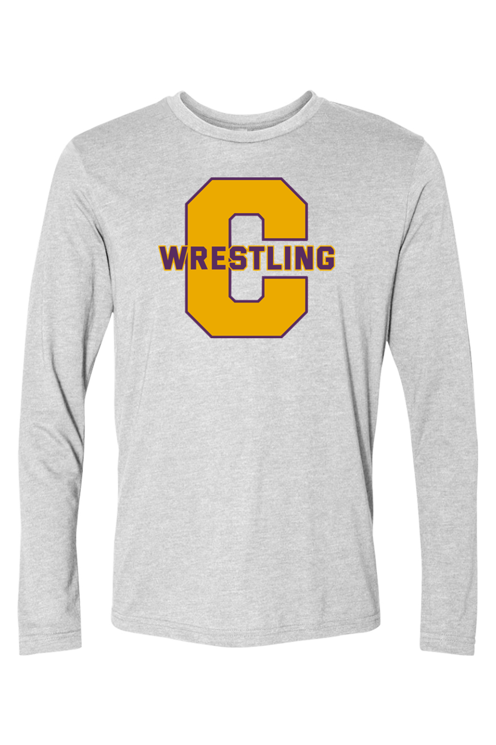 Caro Wrestling DTF Triblend Long Sleeve Crew
