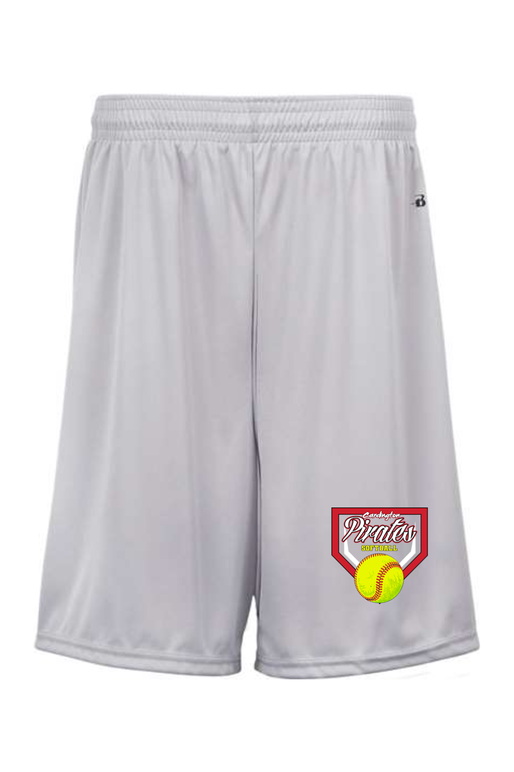 Cardington Pirates Softball DTF 6 Inch Youth Short