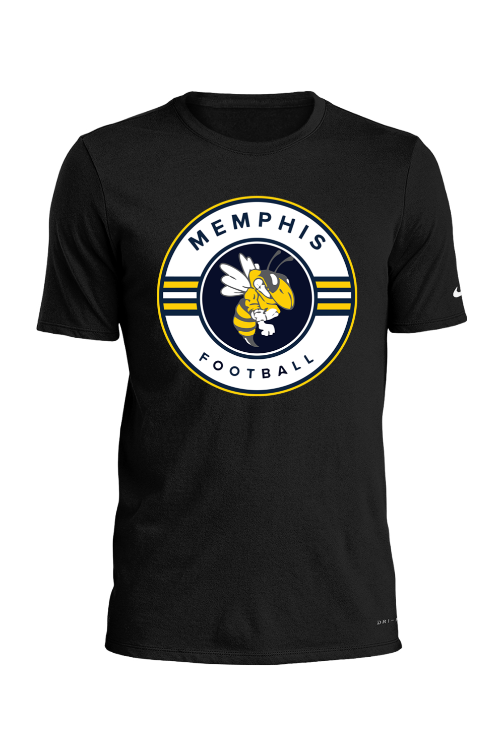 Memphis Football DTF Nike Dri-FIT Cotton/Poly Tee